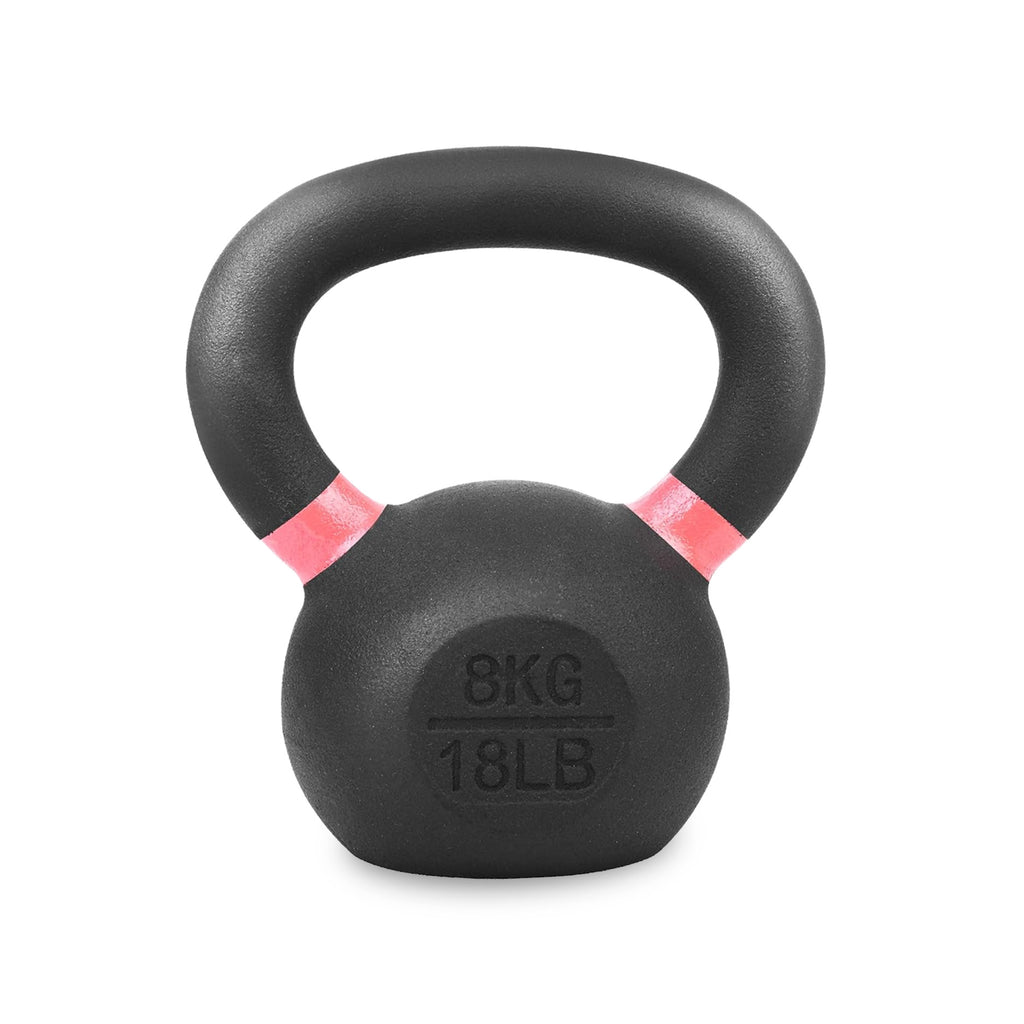 Heavy-Duty Cast Iron Kettlebell – Durable Matte Finish, Ergonomic Handle for Strength Training, Compact Home Gym Essential