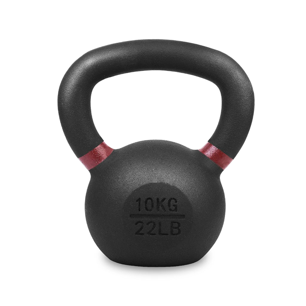Heavy-Duty Cast Iron Kettlebell – Durable Matte Finish, Ergonomic Handle for Strength Training, Compact Home Gym Essential