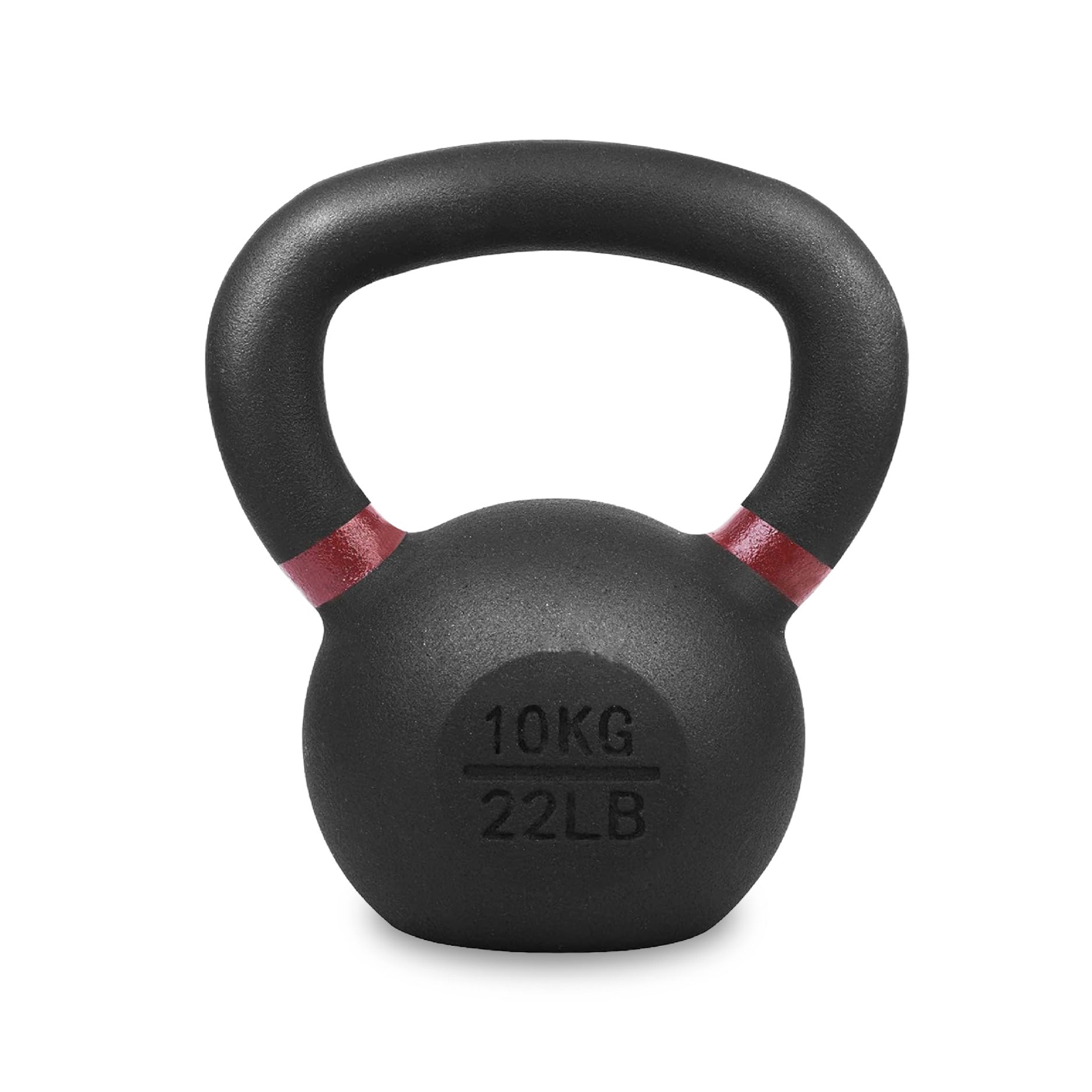 Heavy-Duty Cast Iron Kettlebell – Durable Matte Finish, Ergonomic Handle for Strength Training, Compact Home Gym Essential