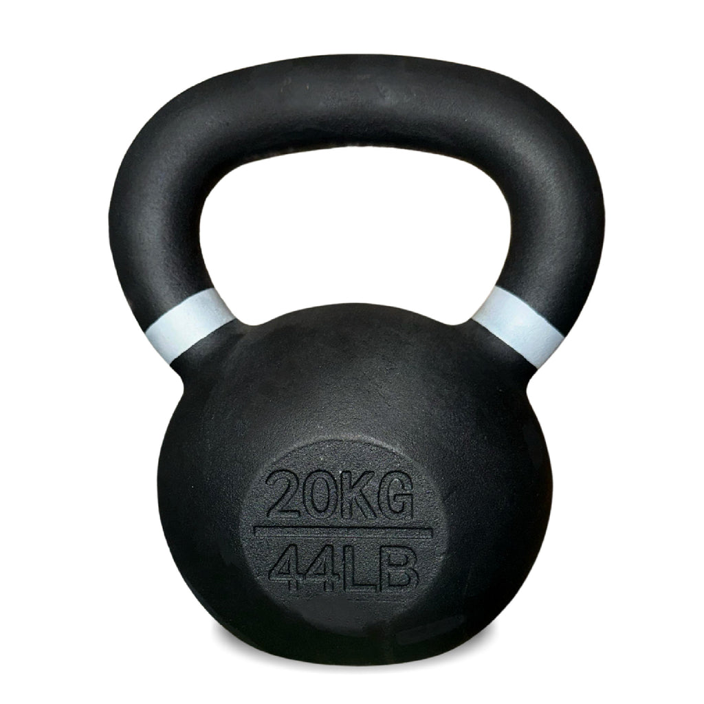 Heavy-Duty Cast Iron Kettlebell – Durable Matte Finish, Ergonomic Handle for Strength Training, Compact Home Gym Essential