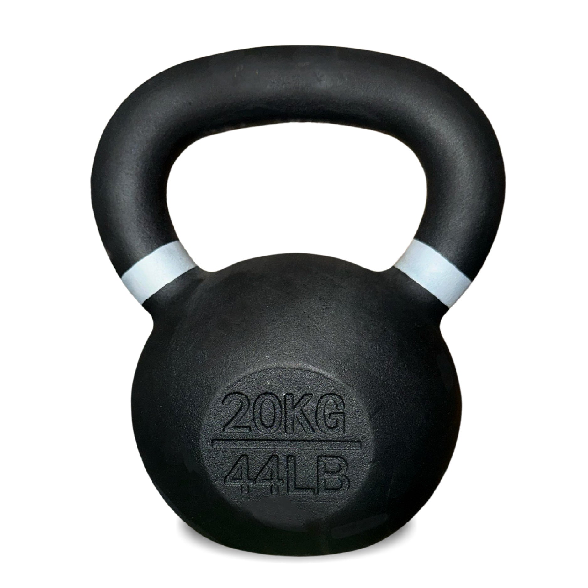 Heavy-Duty Cast Iron Kettlebell – Durable Matte Finish, Ergonomic Handle for Strength Training, Compact Home Gym Essential