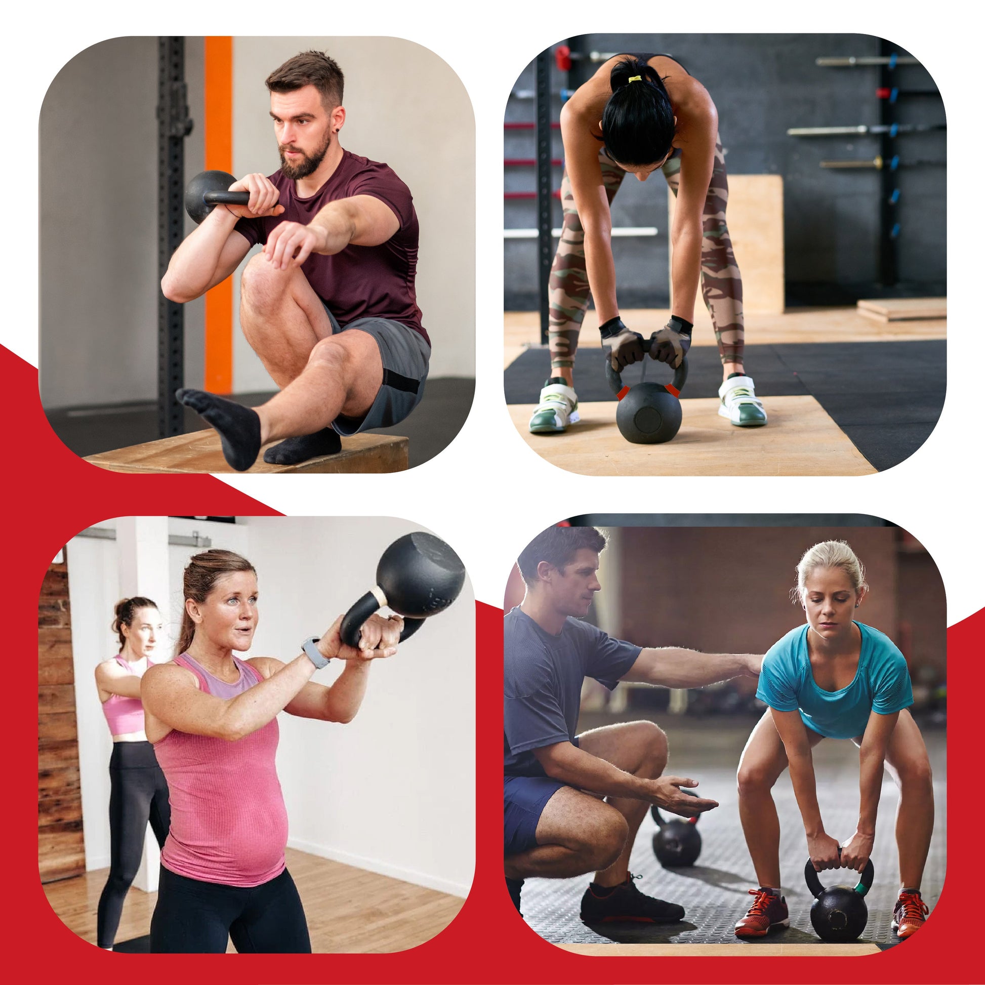 Heavy-Duty Cast Iron Kettlebell – Durable Matte Finish, Ergonomic Handle for Strength Training, Compact Home Gym Essential