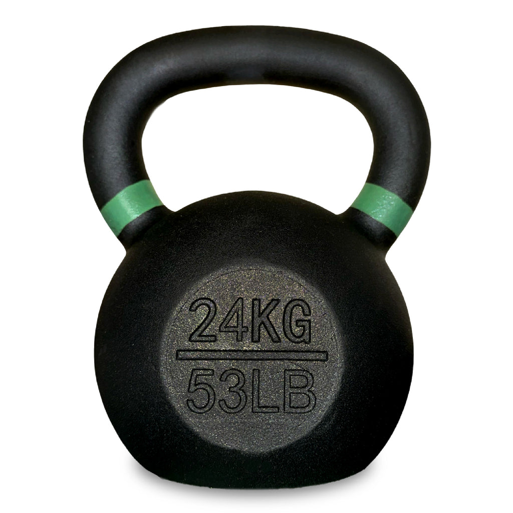 Heavy-Duty Cast Iron Kettlebell – Durable Matte Finish, Ergonomic Handle for Strength Training, Compact Home Gym Essential