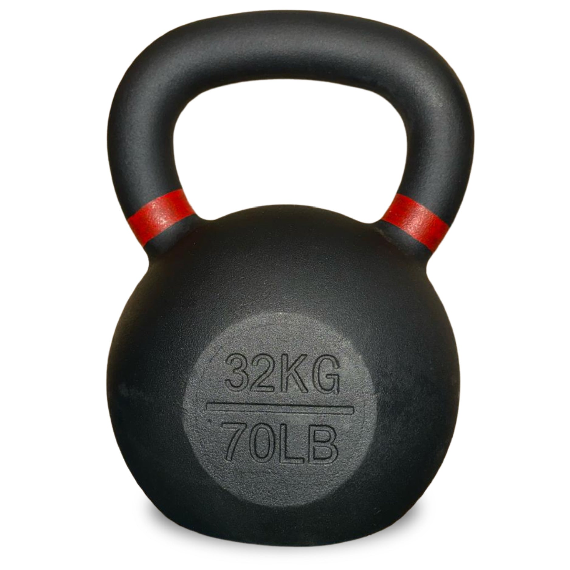 Heavy-Duty Cast Iron Kettlebell – Durable Matte Finish, Ergonomic Handle for Strength Training, Compact Home Gym Essential