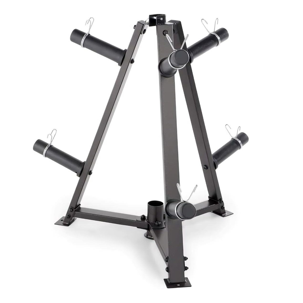 Adjustable Vertical Weight Plate & Dumbbell Storage Rack – Heavy‑Duty Steel Frame, 300 kg Capacity, Multi‑Clamp Barbell & Disc Organizer for Compact Home Gym