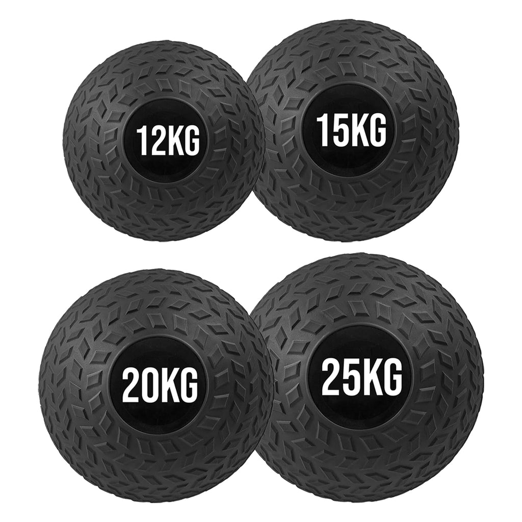 Heavy‑Duty Rubber Treaded Slam Ball – No‑Bounce Impact Ball for Strength & Power Training in Home Gym