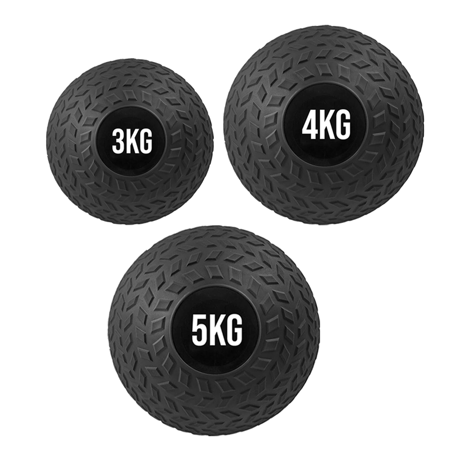 Heavy‑Duty Rubber Treaded Slam Ball – No‑Bounce Impact Ball for Strength & Power Training in Home Gym