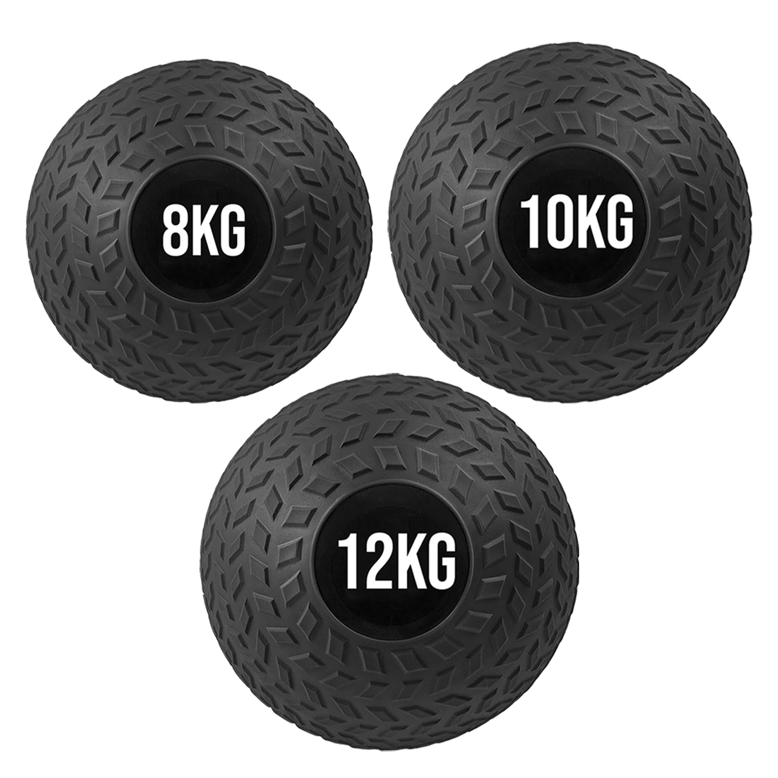 Heavy‑Duty Rubber Treaded Slam Ball – No‑Bounce Impact Ball for Strength & Power Training in Home Gym