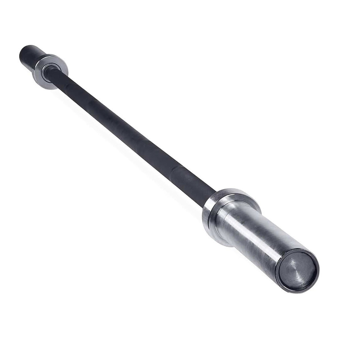 Heavy-Duty Olympic Barbell 2" – Premium 4ft / 5ft / 6ft / 7ft Weightlifting Bar with Spring Collars | Multipurpose for Squat, Bench Press, Deadlift & Powerlifting