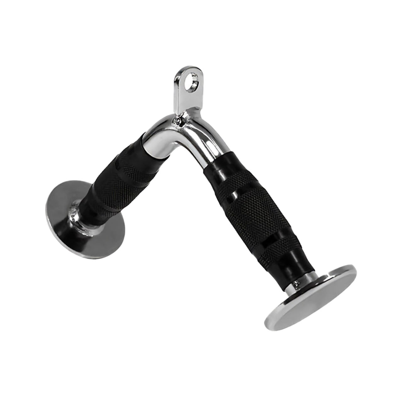 Multi Grip Steel Bars Rope and Cable Machine Attachments – Handles for Focused Strength Training Space Saving Home Gym Kit Heavy Duty Construction