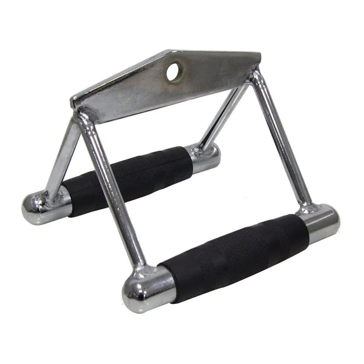 Multi Grip Steel Bars Rope and Cable Machine Attachments – Handles for Focused Strength Training Space Saving Home Gym Kit Heavy Duty Construction