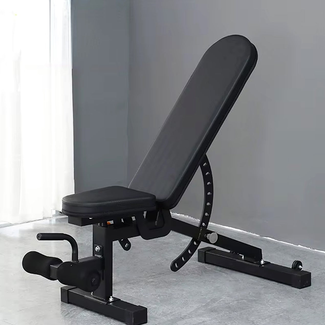 Adjustable Foldable Weight Bench – Commercial‑Grade Steel, 9‑Position Cushioned, 450 kg Capacity for Full‑Body Training in Home Gyms