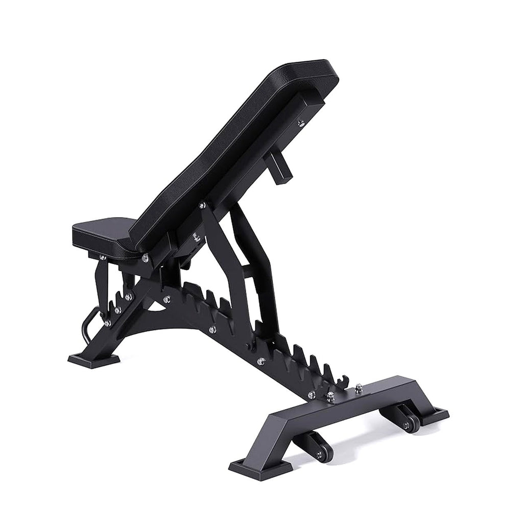 Commercial Adjustable Weight Bench – Heavy-Duty Steel Frame, Multi-Angle Pad, Ergonomic Support for Home Gym Strength Training