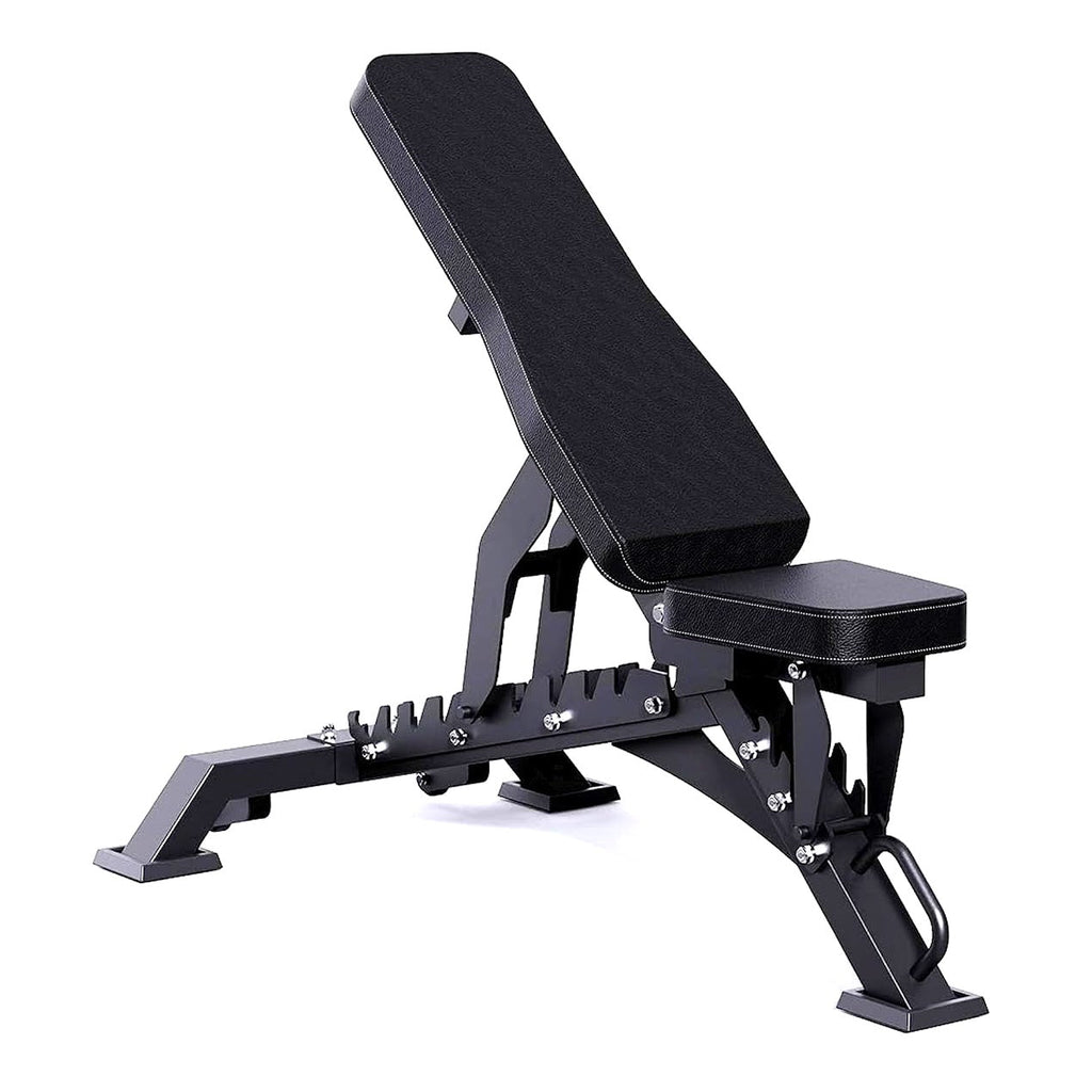 Commercial Adjustable Weight Bench – Heavy-Duty Steel Frame, Multi-Angle Pad, Ergonomic Support for Home Gym Strength Training