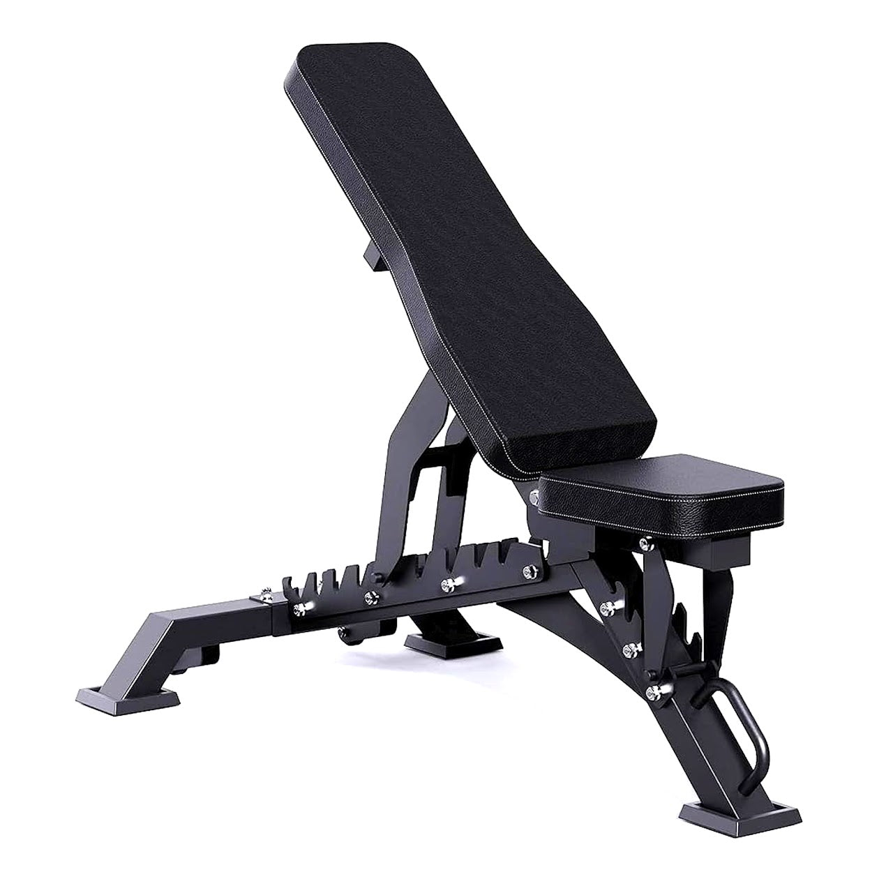 Commercial Adjustable Weight Bench – Heavy-Duty Steel Frame, Multi-Angle Pad, Ergonomic Support for Home Gym Strength Training