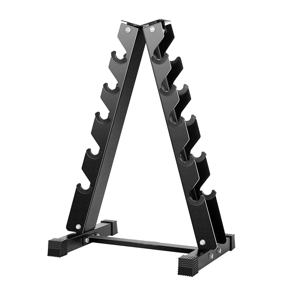 Hex Dumbbell Storage Rack 3, 5, 6 & L3-Tier | Heavy-Duty Steel Weight Stand for Home Gym & Space-Saving Fitness Organization