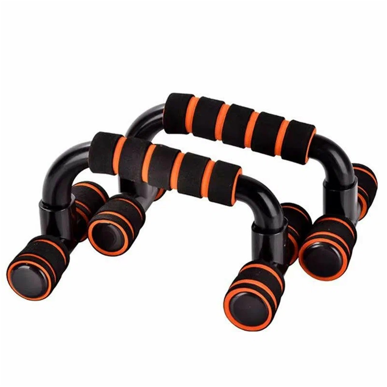 Premium Push-Up Bars with Wrist Friendly Design Deep Range Motion for Chest Shoulders and Triceps Compact Home Gym Essential