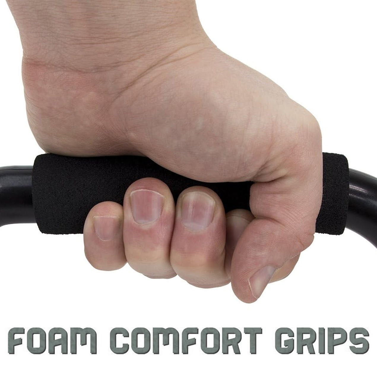 Premium Push-Up Bars with Wrist Friendly Design Deep Range Motion for Chest Shoulders and Triceps Compact Home Gym Essential