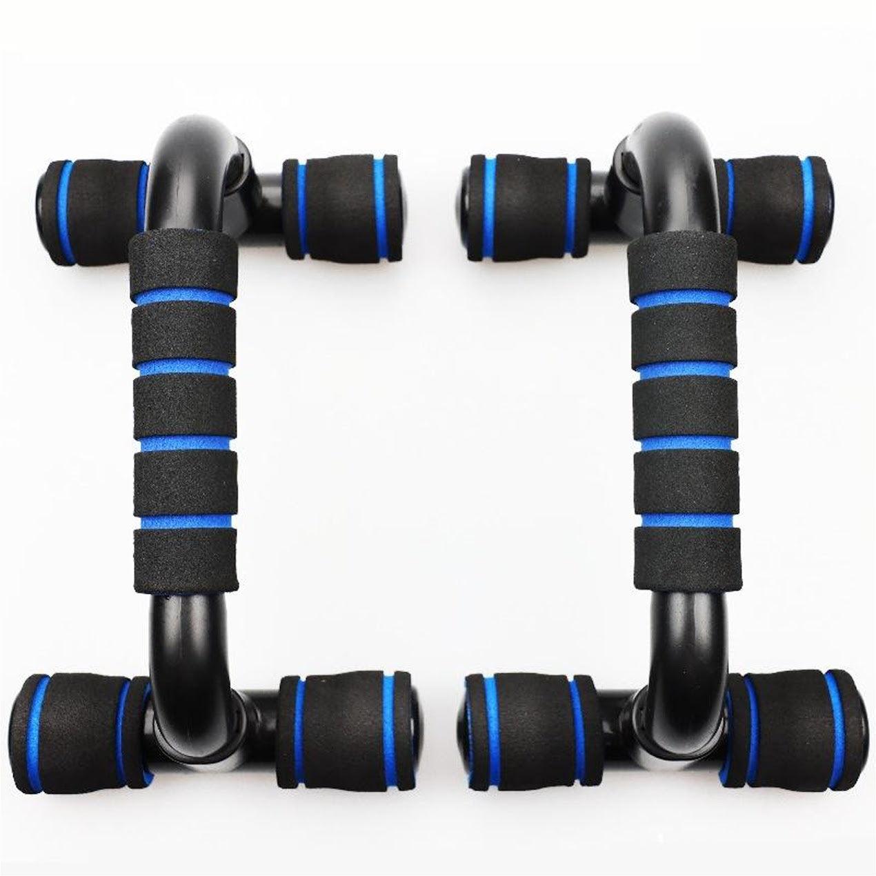 Premium Push-Up Bars with Wrist Friendly Design Deep Range Motion for Chest Shoulders and Triceps Compact Home Gym Essential