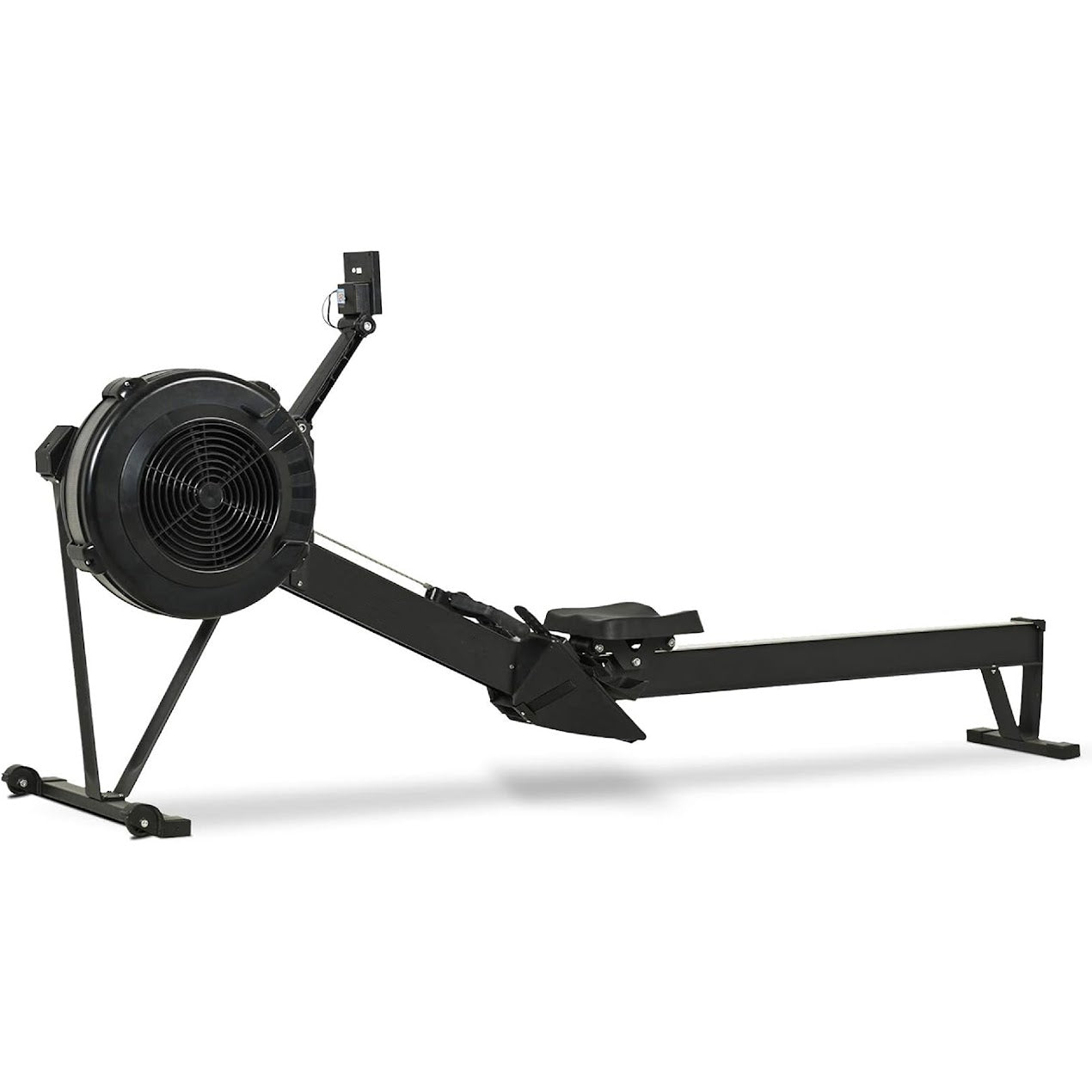 Air‑Resistance Rowing Machine, Foldable Aluminum Frame, Smart Display & Ergonomic Seat – Quiet Home Gym Rower, 10 Resistance Levels