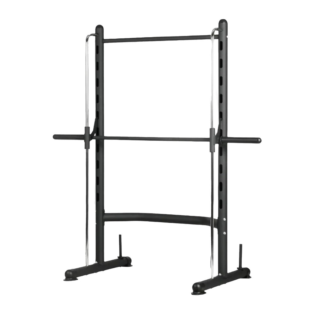 Integrated Pull‑Up Bar with Smith Machine Squat Rack – Heavy-Duty Steel & Cable System for Full-Body Strength Training in Compact Home Gym