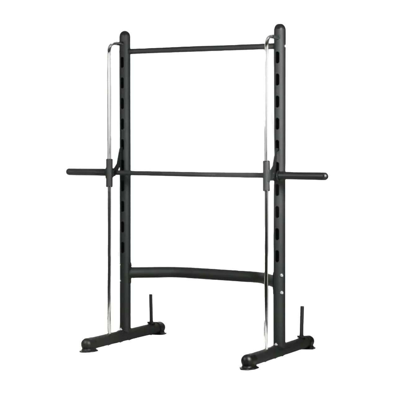 Integrated Pull‑Up Bar with Smith Machine Squat Rack – Heavy-Duty Steel & Cable System for Full-Body Strength Training in Compact Home Gym