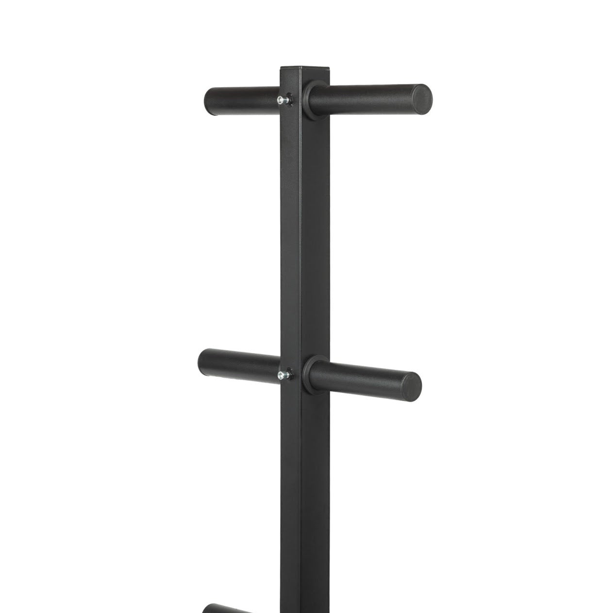 Heavy‑Duty 3‑Tier Olympic Weight Tree & Bar Stand – Powder‑Coated Steel, 200 kg Capacity, Scratch‑Resistant – Compact Barbell & Plate Storage for Home Gym